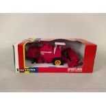 Britains 1:32 scale models including 9570 Massey Ferguson and 760 combine harvester (box lacking