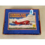 Vintage Meccano Ltd Liverpool Aeroplane Constructor Kit No.