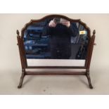 An early 20th Century mahogany framed dressing table swing mirror,