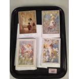 A collection of thirty Margaret Tarrant postcards of flower fairies etc