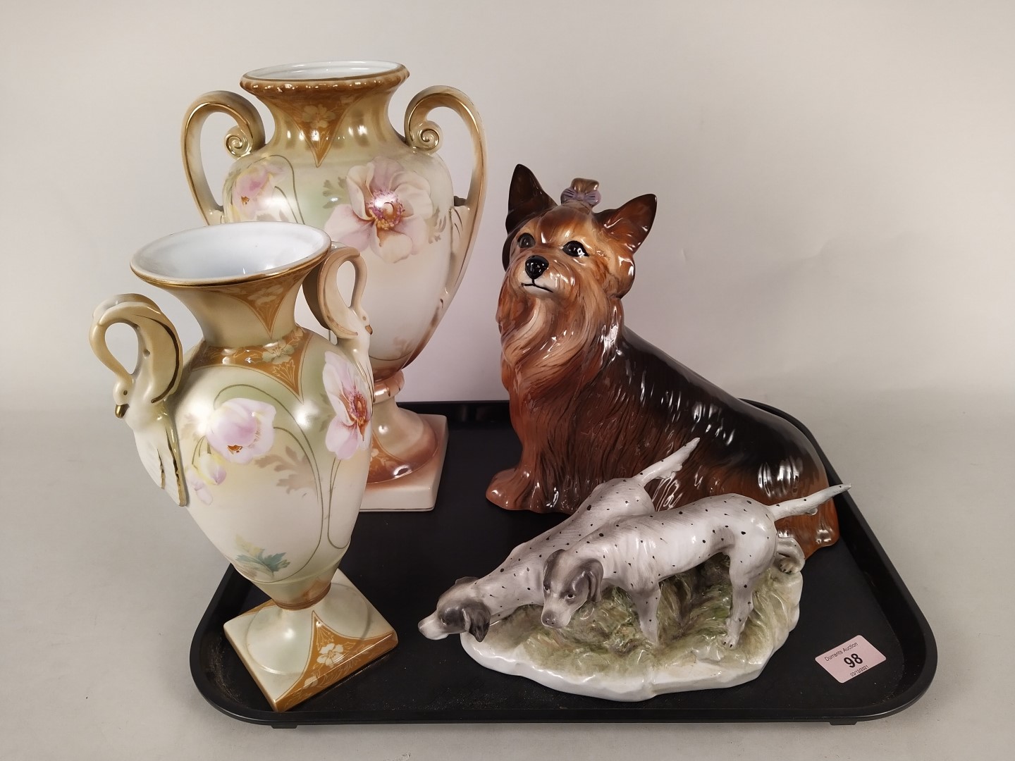 A Capstan pottery ceramic Yorkshire terrier,