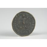 A Roman coin,