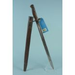 A British model 1907 bayonet by Wilkinson,