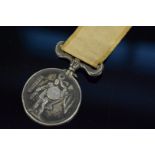 A 1853 Crimea medal (rim as found)