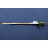 A British model 1892 Household Cavalry Troopers sword by 'Wilkinson', hilt marked HC5132 (N.B.