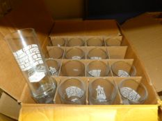 *Box of 24 Blue Point Glasses