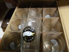 *24 Goose Island Pint Glasses