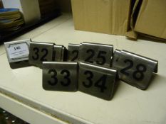 *14 Table Numbers