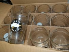 *24 Goose Island Pint Glasses