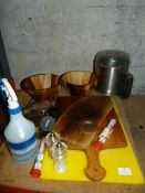 *Mixed Lot Including Chopping Boards, sanitizer, Wood Bowls etc