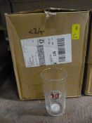 *24 Hop House Lager Pint Glasses