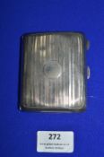 Hallmarked Sterling Silver Cigarette Case