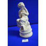 Parian Figure of a Young Girl