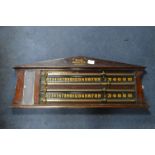 Billiard Scoreboard by Burnley Billiard Works Rosegrove