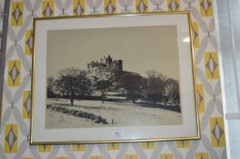 Irish Silk Screen Print - The Rock of Cashel, County Tipperary. Screen Print by J. Green