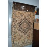 Continental Oak Wall Mounted Coat Rack and Tapestry Wall Protector