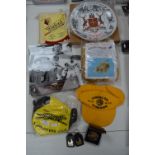Football Collectibles; Hull City Medallion, Photographs, Inflatable Tiger, etc.