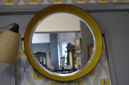 1950's Circular Beveled Edge Wall Mirror