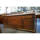 18th Century Oak Low Dresser