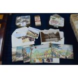 Vintage Cigarette Cards and Postcards