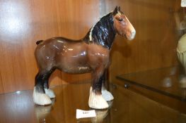 Beswick Figure of a Shire Horse