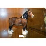 Beswick Figure of a Shire Horse