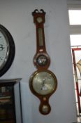 Victorian Banjo Barometer by Barlly of Malton