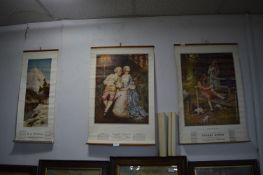 Three Doncaster Shop Advertising Calendars 1927, 38 & 39, plus Two Others (AF)