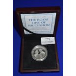 Royal Line of Succession Silver Proof Coin
