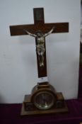 1930's Crucifix Clock