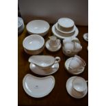 Royal Worcester Contessa Design Part Dinner Service 47 Pieces