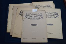 Fourteen Editions of The British Railways; Railway Police Journal 1940's & 50's
