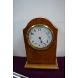 Edwardian Inlaid Mantel Clock