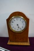 Edwardian Inlaid Mantel Clock