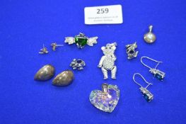 Assorted Sterling Silver Charms and Pendants