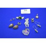 Assorted Sterling Silver Charms and Pendants