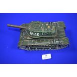 Tinplate M40 Tank by Modern Toys of Japan