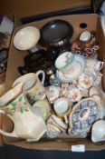 Assorted Pottery; Teapots, Cups & Saucers etc.
