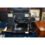 Vintage Singer 222K Electric Sewing Machine