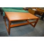 Retro Teak Coffee Table