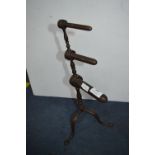 Georgian Cast Iron Goffering Iron Stand