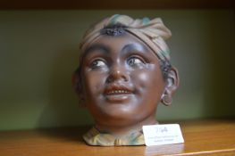 Lidded Pot in the form of a Boy