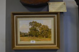 Framed Watercolour of Beverley Westwood by Michael Antony Clark with Certificate of Authenticity