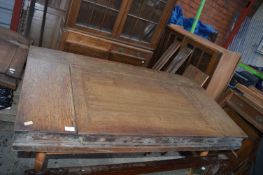 Court Clarkes Victorian Oak Desk Top From Guildhall