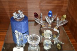 Swarovski Crystal Flowers, Animals, etc.