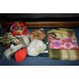 Vintage Hats, Furs, Wool Blanket, Textiles, etc.