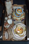 Decorative China Including Royal Worcester, Dresden, etc.