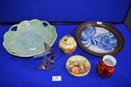 Pottery by Poole, Aynsley, etc.