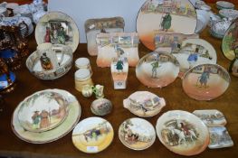 Royal Doulton Dickens and Streets of London Decorative Plates etc. 26 Pieces