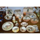 Royal Doulton Dickens and Streets of London Decorative Plates etc. 26 Pieces